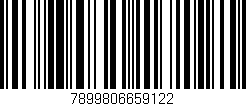 Código de barras (EAN, GTIN, SKU, ISBN): '7899806659122'