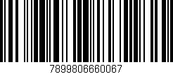 Código de barras (EAN, GTIN, SKU, ISBN): '7899806660067'