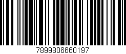 Código de barras (EAN, GTIN, SKU, ISBN): '7899806660197'