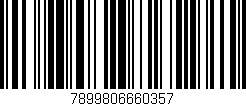 Código de barras (EAN, GTIN, SKU, ISBN): '7899806660357'