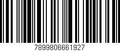 Código de barras (EAN, GTIN, SKU, ISBN): '7899806661927'