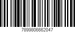 Código de barras (EAN, GTIN, SKU, ISBN): '7899806662047'