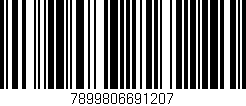 Código de barras (EAN, GTIN, SKU, ISBN): '7899806691207'