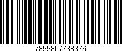 Código de barras (EAN, GTIN, SKU, ISBN): '7899807738376'