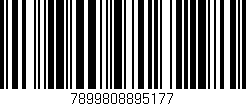 Código de barras (EAN, GTIN, SKU, ISBN): '7899808895177'