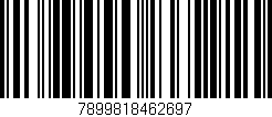 Código de barras (EAN, GTIN, SKU, ISBN): '7899818462697'
