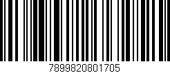 Código de barras (EAN, GTIN, SKU, ISBN): '7899820801705'
