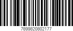 Código de barras (EAN, GTIN, SKU, ISBN): '7899820802177'