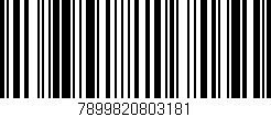 Código de barras (EAN, GTIN, SKU, ISBN): '7899820803181'