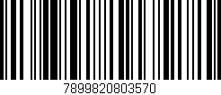 Código de barras (EAN, GTIN, SKU, ISBN): '7899820803570'