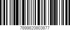 Código de barras (EAN, GTIN, SKU, ISBN): '7899820803877'