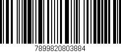Código de barras (EAN, GTIN, SKU, ISBN): '7899820803884'