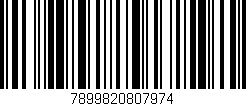Código de barras (EAN, GTIN, SKU, ISBN): '7899820807974'