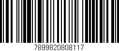 Código de barras (EAN, GTIN, SKU, ISBN): '7899820808117'