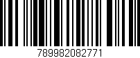 Código de barras (EAN, GTIN, SKU, ISBN): '789982082771'