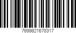 Código de barras (EAN, GTIN, SKU, ISBN): '7899821670317'