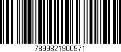 Código de barras (EAN, GTIN, SKU, ISBN): '7899821900971'