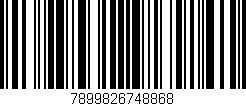 Código de barras (EAN, GTIN, SKU, ISBN): '7899826748868'