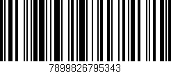 Código de barras (EAN, GTIN, SKU, ISBN): '7899826795343'
