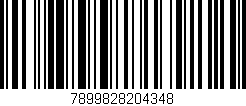 Código de barras (EAN, GTIN, SKU, ISBN): '7899828204348'