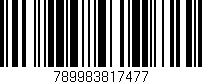 Código de barras (EAN, GTIN, SKU, ISBN): '789983817477'