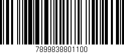 Código de barras (EAN, GTIN, SKU, ISBN): '7899838801100'