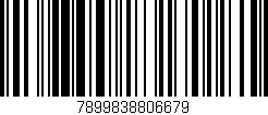 Código de barras (EAN, GTIN, SKU, ISBN): '7899838806679'