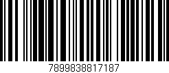 Código de barras (EAN, GTIN, SKU, ISBN): '7899838817187'