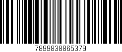 Código de barras (EAN, GTIN, SKU, ISBN): '7899838865379'