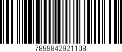 Código de barras (EAN, GTIN, SKU, ISBN): '7899842921108'
