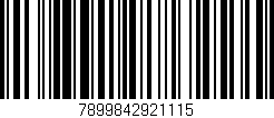 Código de barras (EAN, GTIN, SKU, ISBN): '7899842921115'