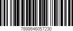 Código de barras (EAN, GTIN, SKU, ISBN): '7899846057230'