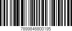 Código de barras (EAN, GTIN, SKU, ISBN): '7899846800195'