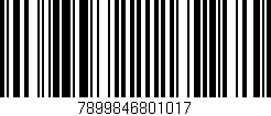Código de barras (EAN, GTIN, SKU, ISBN): '7899846801017'