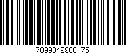 Código de barras (EAN, GTIN, SKU, ISBN): '7899849900175'