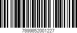 Código de barras (EAN, GTIN, SKU, ISBN): '7899852001227'