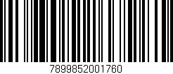 Código de barras (EAN, GTIN, SKU, ISBN): '7899852001760'