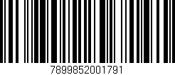 Código de barras (EAN, GTIN, SKU, ISBN): '7899852001791'