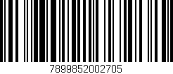 Código de barras (EAN, GTIN, SKU, ISBN): '7899852002705'
