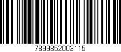 Código de barras (EAN, GTIN, SKU, ISBN): '7899852003115'
