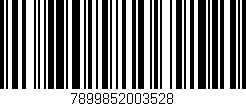 Código de barras (EAN, GTIN, SKU, ISBN): '7899852003528'