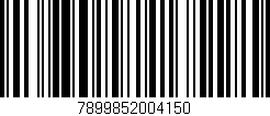 Código de barras (EAN, GTIN, SKU, ISBN): '7899852004150'