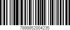Código de barras (EAN, GTIN, SKU, ISBN): '7899852004235'