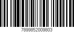 Código de barras (EAN, GTIN, SKU, ISBN): '7899852009803'