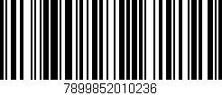 Código de barras (EAN, GTIN, SKU, ISBN): '7899852010236'