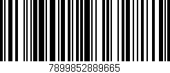 Código de barras (EAN, GTIN, SKU, ISBN): '7899852889665'