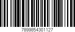 Código de barras (EAN, GTIN, SKU, ISBN): '7899854301127'
