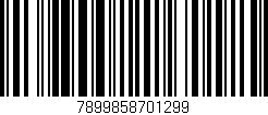Código de barras (EAN, GTIN, SKU, ISBN): '7899858701299'
