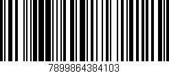 Código de barras (EAN, GTIN, SKU, ISBN): '7899864384103'