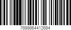 Código de barras (EAN, GTIN, SKU, ISBN): '7899864412684'